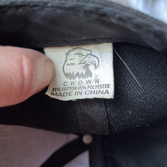 Tomboy X black tropical floral cap hat one size - Picture 4 of 5